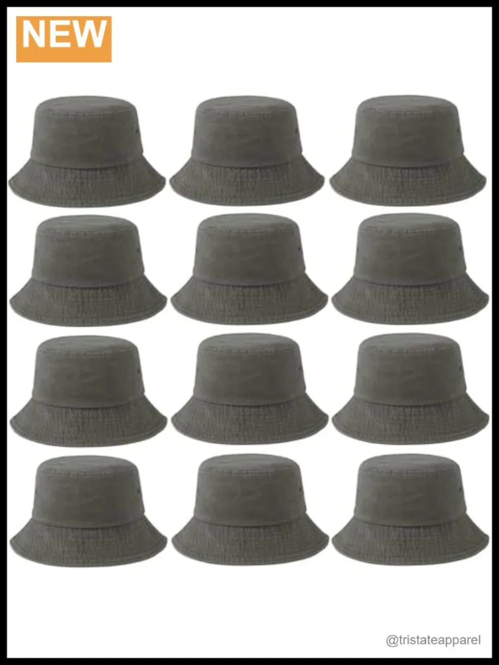 12 Pack Vintage Washed Cotton Bucket Hats for Women Men Unisex